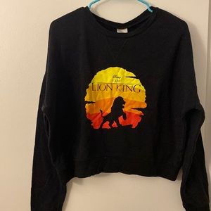 Disney Lion King Crop Sweater